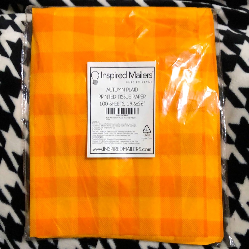 Inspired Mailer Tissue Paper